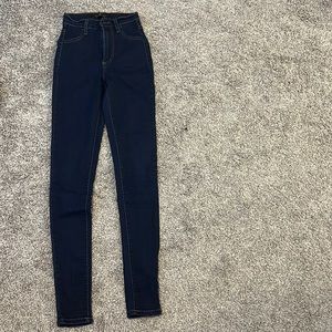 Dark blue skinny jeans